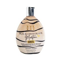 Brown Sugar Double Dark BLACK CHOCOLATE MARTINI Bronzer Tanning Lotion 120835
