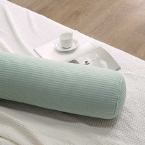 [머쉬룸] 순면 워싱 누빔 바디필로우 롱쿠션 죽부인 임산부 아기 바디필로우, 바디필로우(솜포함), 연그레이