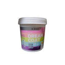 제비스코 친환경 항균 DIY 드림코트 벽지 방문 대문 철재 목재 다용도페인트 0.9L, 크리미아이보리(에그쉘광), 1개