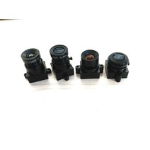 【공장 직판】단일 렌즈3.6mm 6mm 8mm 12mm 물고기 눈 긴 초점 비 왜곡 렌즈 광각 렌즈, 5-50mm렌즈