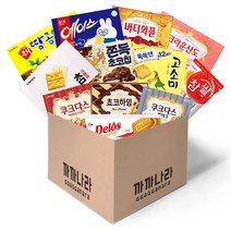까까나라 과자 간식 럭키박스 사무실용 12p 과자세트, 1box, 사무실용 럭키박스(12p)