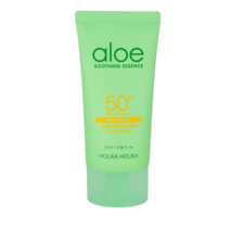 홀리카홀리카 알로에 워터프루프 선크림 70ml (SPF50+) 백탁현상방지 사계절 여름휴가 야외활동 자외선차단 등산 물놀이, 70ml x 1개