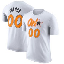 Orl 애런 고든 00 올랜도 매직 NBA 반팔 티 셔츠 농구 빅사이즈 커플 스웻 슈팅 져지 웜업 저지 유니폼