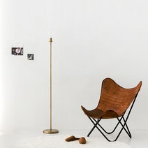 북유럽 골드프레임 인테리어 플로어스탠드조명, 실버