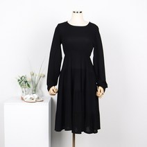 퍼니걸스 6386 데일리 라운드 쉬폰 플레어 캉캉 롱 원피스 여성의류
