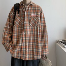가을체크셔츠 T14 봄계절 체크남방 P48 통제함 58 4996860472