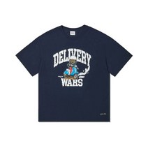 크리틱 DELIVERY 아치 타이거 티셔츠 네이비