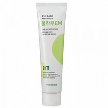 EM 풀라무 치아 이빨 구강 건강 순하고 개운한 휴대용 여행용 치약 20g