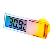 흡착기 부착형 LCD 디지털 온도계 온도측정기 휴대용, 1개