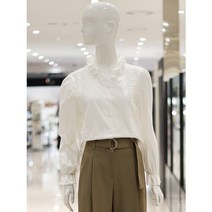 [AK PLAZA] [ab.f.z] 레이스셔링블라우스 (KSX1HB42C)