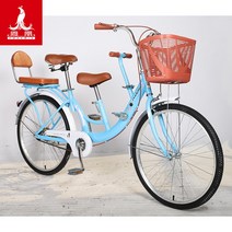 대형 플라스틱 사슴 스키장 강원도 스노우보드 캠핑장 아이스링크 사륜 1인용 썰매 자전거, 스카이 블루