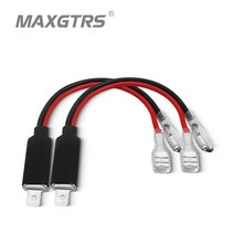 호환 자동차 부품 부속품 MAXGTRS-H1 소켓용 1 핀 어댑터 와이어 LED 교체 전구 단일 다이오드 변환기 배, 한개옵션1, 01 Style B