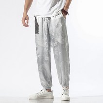 자수 캐주얼 팬츠 빅 사이즈 남자 바지 하늘비즈 C27 N609W202