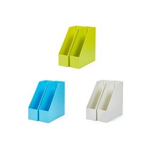시스맥스 마이 컬러꽂이 책꽂이 100mmx278mmx320mm, 옐로우