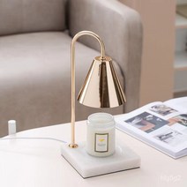 MBH 아로마 테라피 녹는 촛불 용융 왁스 램프 복고풍 향수 대리석 녹는 촛불 램프 홈 크리에이티브 데스크 램프 플러그인 디밍 캔들 홀더 캔들워머 캔들워머 타이머 전기캔들 캔들랜턴, 프랑스 금 전등갓