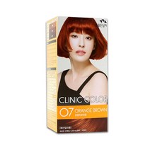 꽃을든남자 크리닉 칼라 염색약 O7 오렌지브라운, 쿠팡BST 1, 쿠팡BST 본상품