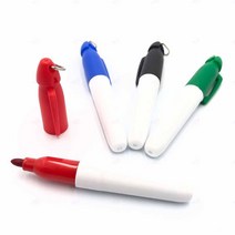 골프 필드 골프공 볼 마크 마킹 표시 펜 집중력 실력 점수 향상 퍼팅 성공 티샷 방향 지시 마커 라이너 볼마커 사인펜 레드 빨강, 녹색