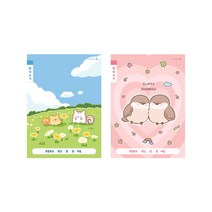 귀요미 초등학교 1학년 받아쓰기 공책 넓은칸 1권, 단품, 단품