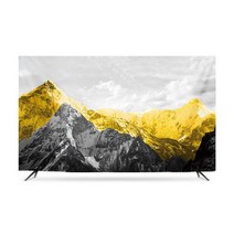 황금마운틴 티비가리개 커버 덮개 패브릭 모니터 풍수지리 먼지 방지 TV 32-86인치, 옵션8