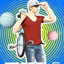 외발이색자전거 곡예 서커스 묘기자전거 저글링 자전거 자전거 균형 스윙 자전거, 16 인치 레드