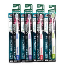 라이온코리아 시스테마 시카리케고시 칫솔(D42) x 4개(색상랜덤) 초콤팩트헤드 하드, 1개, 4개입