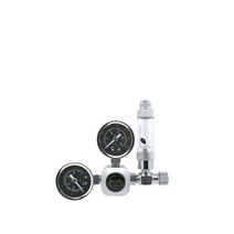 어항 이산화탄소 수족관 CO2 레귤레이터 더블 미터 솔레노이드 소다스트림, 알루미늄합금 소형 싱글(구조용 스틸 실린더용)
