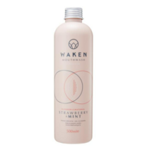 웨이큰 마우스워시 스트로베리민트향 + 스테인리스 컵, 500ml, 1개