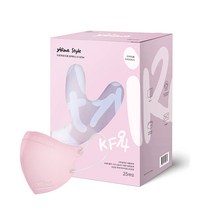 이로와 KF94 새부리형 마스크 소형L, 25개입, 2개, 핑크