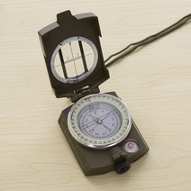 빛나는 금속 나침반 높은 정밀도 나침반 K4580 자기 방수 손 사냥 캠핑에 대 한 전문 나침반 개최, 하나, 폴란드