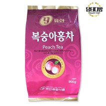 찐알짜 유안 자판기용 복숭아홍차 900g, 상세페이지 참조