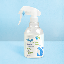 아쿠아낙스 350ml 다목적 세정제 (살균 탈취 세정) 시계세척제 전해수 알칼리이온수, 350ml x 1개