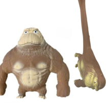 고릴라 틱톡 탄성인형 늘어나는 어린이 장난감 선물 모찌 슬라임 스트레스 해소, 14CM