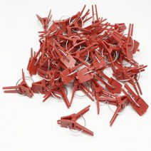 수박거치대 멜론 고정 지지대 50pcs 플라스틱 접목 클립 수박 정원 식물 지원 야채, 평평한 입