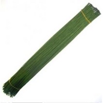 히트몰 꽃철사(지)36 72cm 900g 치수별 (녹 흰 밤색), 18번(1.5mm/녹색)/72cm 900g