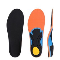 깔창 3ANGNI Flatfoot 아치 스포츠 지원 충격 흡수 남녀 땀 Insoles 정형 구두 패드 유일한 Cuttable, 없음, 1.1 pair of insoles - EUR3537(