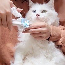 코펫 반려동물 LED 멍냥 발톱깎이, 블루, 1개