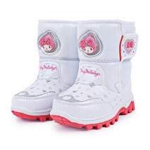 산리오 마이멜로디 화이트 하트부츠 160mm