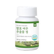 발효여주 분말 가루 정 100% 국산 여주 돼지감자 추출물 P 안슐린 카란틴 효능 식약처 해썹 인증, 60정x1개