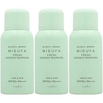 일본직발송 6. 노품 【3개 세트】나프라 미파 향수 스프레이 80G 프레쉬 맨데이 모닝 B09WDPNSQ5, One Size, One Color