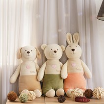 화음베베 오가닉 대형인형 여자친구선물, 새근이(강아지)