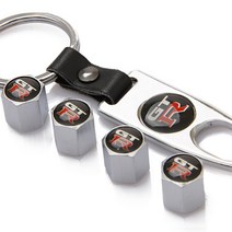 밸브 휴대용 렌치 자동차 휠 타이어 스템 에어 밸브 캡 키 닛산 GTR Nismo 370Z Tiida Teana Skyline Juke, 06 PK-046 Silver