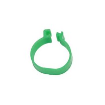 1000 개 ID 1.6cm 닭 발 링 가금류 다리 디지털 라벨 버클 5 색 플라스틱 병아리 오리 거위 농장 장비, 02 green_01 M