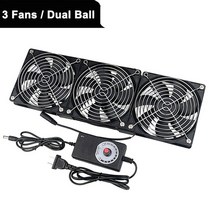 산업용 배풍기 송풍기 공업용 환풍기 gdstime 12cm 고속 dc 12v 220v btc 마이닝 머신 섀시 워크 스테이션 캐비닛 라디에이터 120mm 폭력적인 서버 냉각 팬, 협력사, 3팬 볼 3000rpm