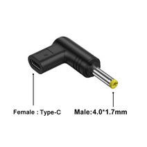 비콘 태그 동글 블루투스 USB C PD DC 전원 커넥터 범용 12/15/19V 유형 잭 플러그 충전 어댑터 컨버터 라, 04 DC4.0x1.7_02 15V