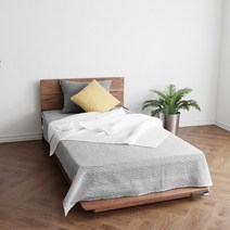 오크 A형 저상형 침대 마호가니컬러 SK/EK/LK, LK