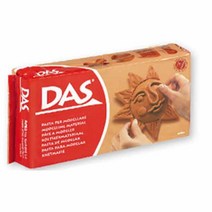 테라코타 500g 모델링점토 점토 DAS 조비 디지털움