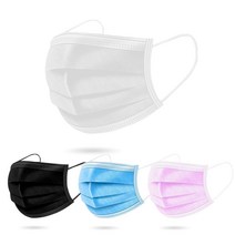 리빙블링 귀 안아픈 덴탈 일회용마스크, 블루, 50매