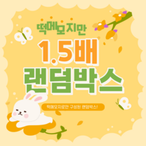 [곰띵문구점] 떡메모지만 1.5배 랜덤박스 떡메만, 4만박
