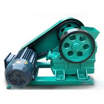 돌파쇄기 소형 광석분쇄기 가루분말 조크러셔 연삭기 돌가루, 100X60 망가니즈강 380V (덮개 포함)