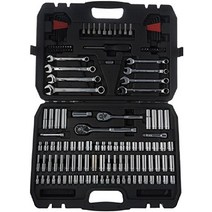 아마존 수공구 세트 정비사 도구 실내 가정용 자동차 자가 정비 L렌치 너트 핸드 소켓 키트 복스알, 145개, 소켓세트